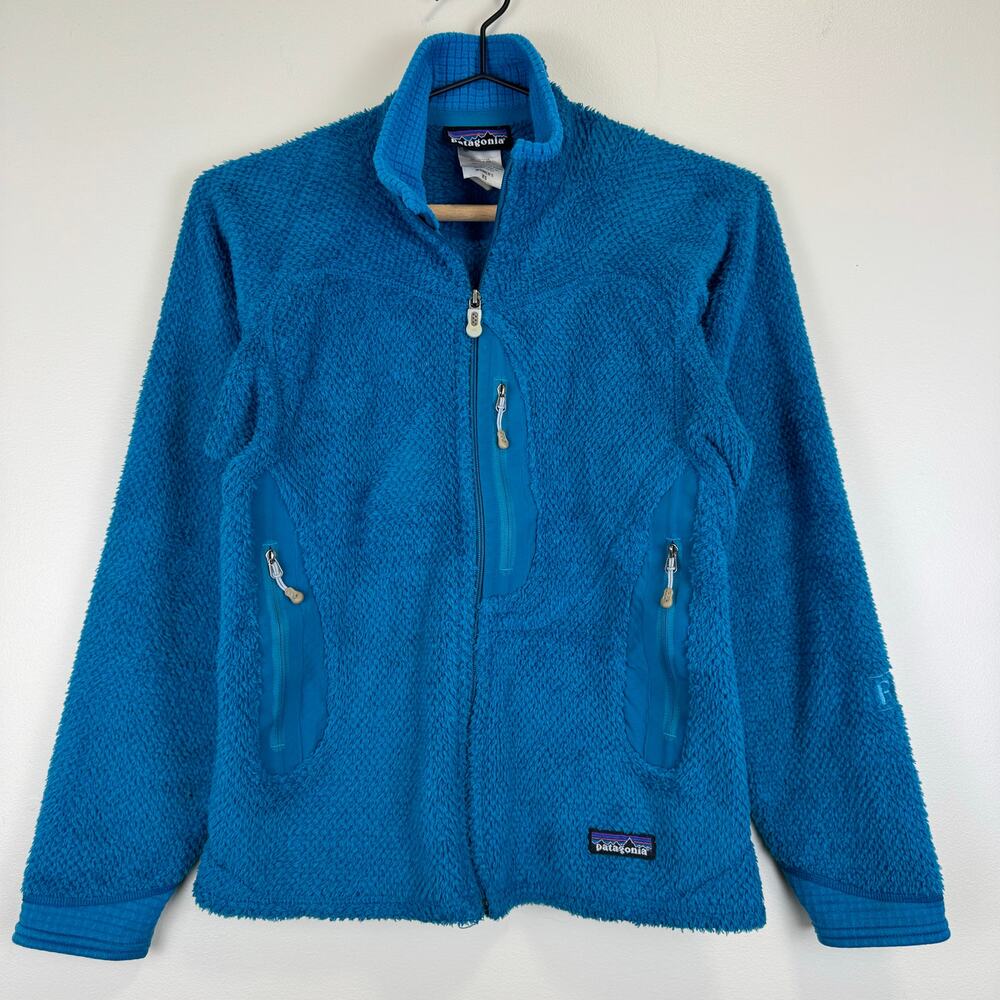 Patagonia Womens R2 Regulator Fleece Jacket Polartec Full Zip Stand Collar Sz XS